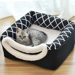 Pet Dog and Cat Bed Villa - Dual Use Space Capsule